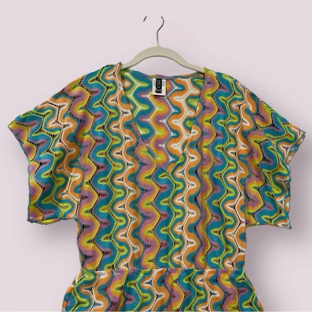 Becca crocheted beach cover up
